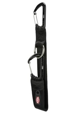 Veiligheidsgordelhaak voor honden Trixie Zwart 38 mm 30 cm