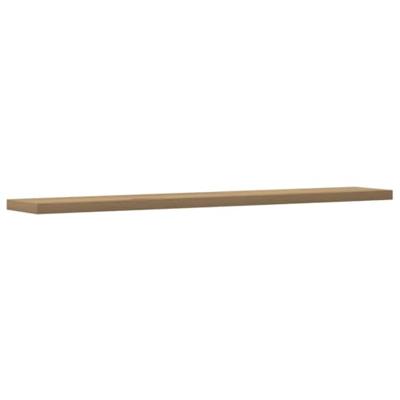 Wandschappen 4 st 60x10x1,5 cm bewerkt hout artisanaal eiken