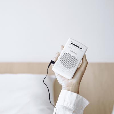 Radio Sangean SR35W BLANCO Wit Zwart - thumbnail