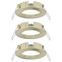 Paulmann 92483 EBL Choose Inbouwring Set van 3 stuks 10 W Messing (geborsteld) - thumbnail