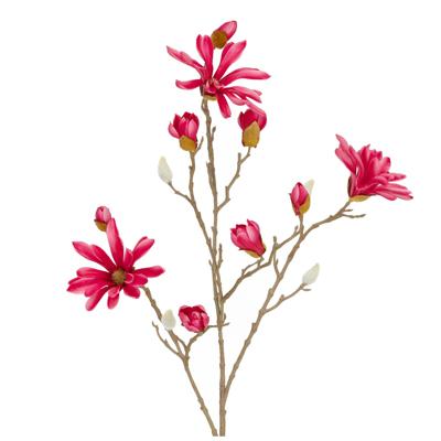 Japanse Magnolia Kunsttak 89cm Cerise
