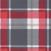 Ligbedkussen ruitpatroon 186x58x4 cm rood - thumbnail