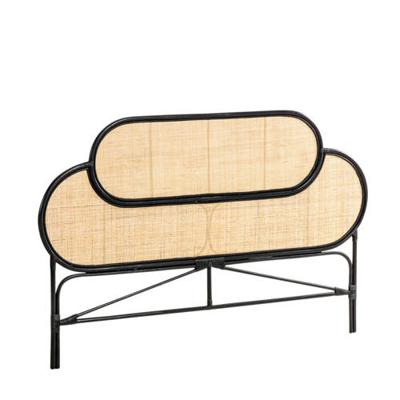 Lalita rotan hoofdeinde met zwarte afwerking 170 x 120 cm
