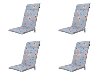 Kussen hoog universeel ca. 120x50 cm Florina blue (4 stuks) Madison - Madison