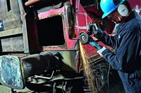 Bosch Blauw GWS 19-125 CIE Professional Haakse slijpmachine met 6-traps toerentalinstelling - 1900 watt - 060179P002 - thumbnail