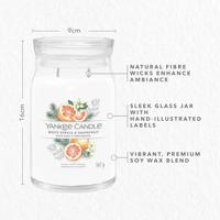 Yankee Candle white spruce & grapefruit signature large jar - thumbnail