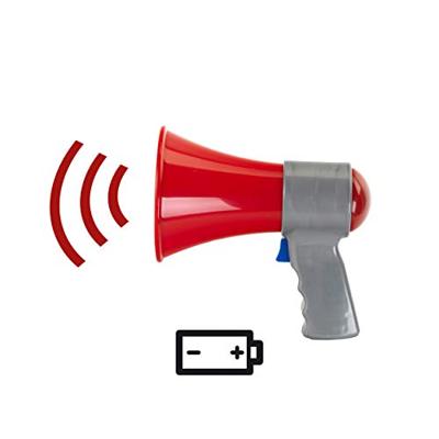 Theo Klein brandweer megafoon met geluid