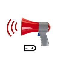 Theo Klein brandweer megafoon met geluid - thumbnail