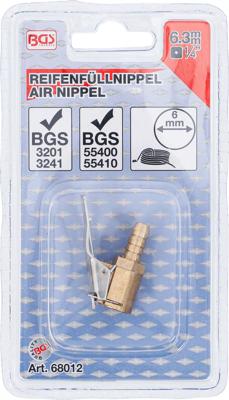 BGS technic reifenfüllnippel 1/4"