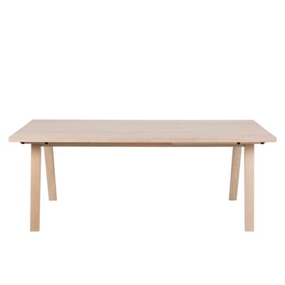 Bendt Eettafel 'Mads' 200 x 95cm, licht eikenfineer