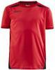 Craft 1908230 Pro Control Impact SS Tee Jr - Bright Red/Black - 122/128