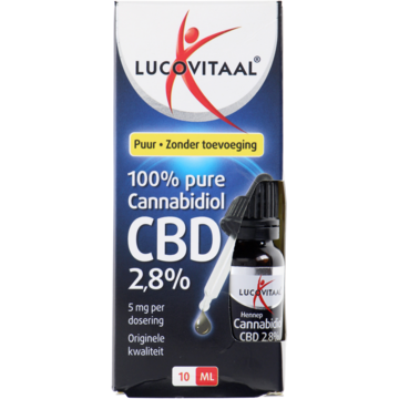 Lucovitaal Cannabidol CBD 2,8% 10 ml Lucovitaal Cannabidol CBD 2,8% 10 ml