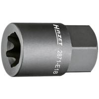 HAZET Remzadel dopsleutel 2871-E18 · 22 mm buitenzeskant · Buiten-TORX®-profiel · SW E18 - thumbnail