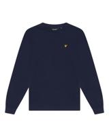 Lyle & Scott winter t-shirt jongens - navy blauw - longsleeve - thumbnail