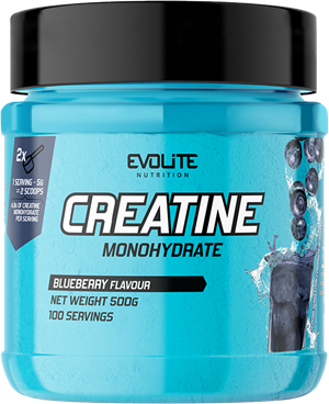 Evolite Creatine Monohydrate Blueberry (500 g) Evolite Creatine Monohydrate Blueberry (500 g)