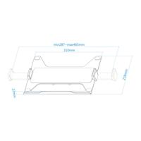 Notebook-standaard TooQ TQLH1117-B - thumbnail