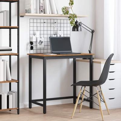 Tafel Oudhout 100 x 50 x 76,5 cm Engineered hout en staal Tafel Oudhout 100 x 50 x 76,5 cm Engineered hout en staal