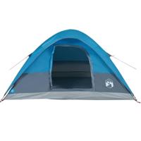 VidaXL Koepeltent 6-persoons waterdicht blauw - thumbnail