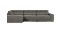 BePureHome Hoekbank 'Date' Links, kleur Grijs - thumbnail