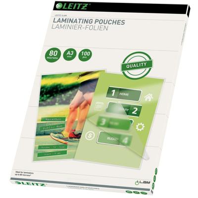 Lamineerhoes Leitz iLAM A3 2x80micron EVA 100 stuks