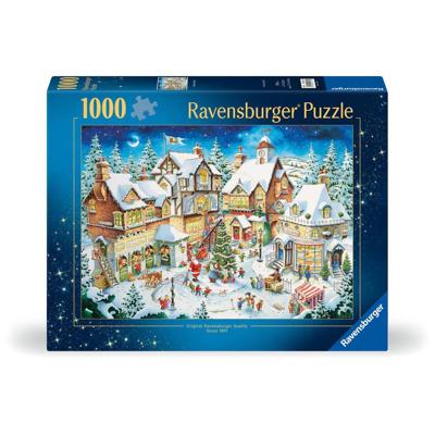 Puzzel Christmas village 1000st