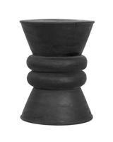 MUST Living Krukje/Bijzettafel 'Ring Ring' Suarhout, kleur Zwart - thumbnail