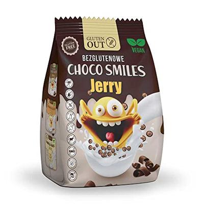 Gluten Out Jerry choco smiles glutenvrij 375 Gram