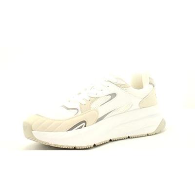 EA7 Emporio Armani Crusher Sneakers Heren Wit - Maat 42 2/3 - Kleur: Wit | Soccerfanshop