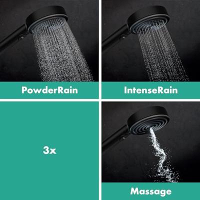 Hansgrohe Pulsify Select S douchesysteem 105 3jet Relaxation EcoSmart met Element en glijstang 65 cm, mat zwart Hansgrohe Pulsify Select S douchesysteem 105 3jet Relaxation EcoSmart met Element en glijstang 65 cm, mat zwart