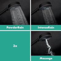 Hansgrohe Pulsify Select S douchesysteem 105 3jet Relaxation EcoSmart met Element en glijstang 90 cm, mat zwart - thumbnail