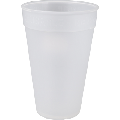 ÖkoCup | Beker | PP | reusable | 400ml | transparant | 80 stuks