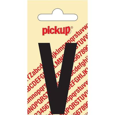 Plakletter Nobel Sticker zwarte letter V amsterdam Pickup - Pickup Plakletter Nobel Sticker zwarte letter V amsterdam Pickup - Pickup