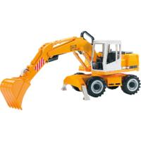 bruder Liebherr graafmachine modelvoertuig - thumbnail