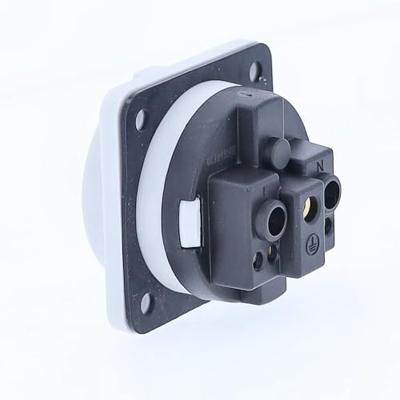 AS Schwabe 45084 Stopcontact (inbouw) Grijs