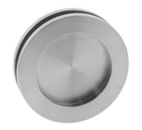 Intersteel Schuifdeurkom ø55mm voor glasdeur - RVS - thumbnail