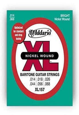 D'Addario EXL157 snarenset voor elektrische bariton gitaar D'Addario EXL157 snarenset voor elektrische bariton gitaar