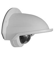 Hikvision Digital Technology DS-1250ZJ Beschermdak voor bewakingscamera, compatibel met DS-2CD45XXF(WD)-I(Z)(H) (S), voor buiten, wit, 264,7 x 152 mm - thumbnail