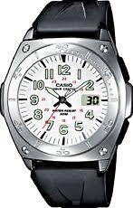 Horlogeband Casio WVQ-200-HE / 10216031 Kunststof/Plastic Zwart 20mm Horlogeband Casio WVQ-200-HE / 10216031 Kunststof/Plastic Zwart 20mm