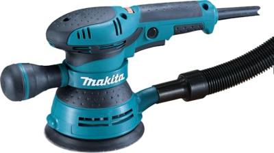 Makita BO5041K Excenter Schuurmachine Ø125mm 300W 230V in koffer - thumbnail