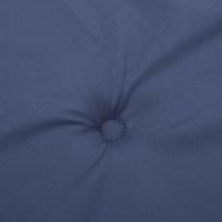 Palletkussens 2 st 40x40x3 cm oxford stof marineblauw - thumbnail