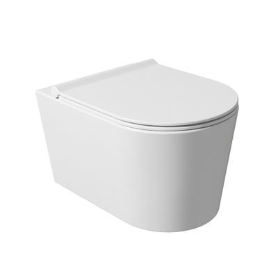 Toiletzitting Salenzi Form Slim Mat Grijs Toiletzitting Salenzi Form Slim Mat Grijs