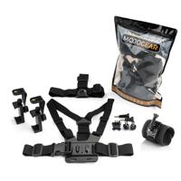 MOJOGEAR A03 Hoofd-, Borst- & Polsband Kit - voor GoPro & smartphone - thumbnail