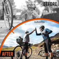 Tubolito x-tubo-cx/gravel-all black tube - thumbnail