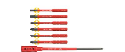 Wiha Bitset slimBit electric assorti met slimBit houder 7-delig - 36079 - 36079 - thumbnail