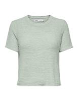 Only Onlsunny S/s Pullover Knt Noos Trui Korte Mouw Green Lily - thumbnail