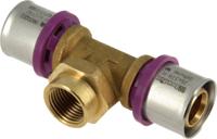 Bonfix Perskoppeling - 2x Alu-pers - 1x Binnendraad - T-koppeling - 26 x 1 x 26mm - thumbnail