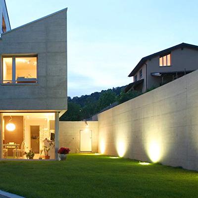 Set van 6 Maisy LED Grondspots Rond - Dimbaar - GU10 - 2700K warm wit - 4 Watt 345 lumen - Rond - Ø12cm - Tuinspot - Oprit - RVS - IP67 waterdicht