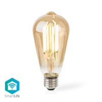 Nedis SmartLife LED Filamentlamp | Wi-Fi | E27 | 806 lm | 7 W | 1 stuks - WIFILRF10ST64 WIFILRF10ST64 - thumbnail