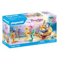 PLAYMOBIL Princess Magic zeemeermin zeepaardkoets 71500 - thumbnail