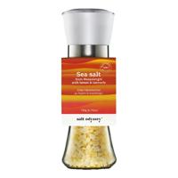 Salt Odyssey - Zeezout van Messolonghi met Citroen & Kurkuma (Molen) - 190g - thumbnail